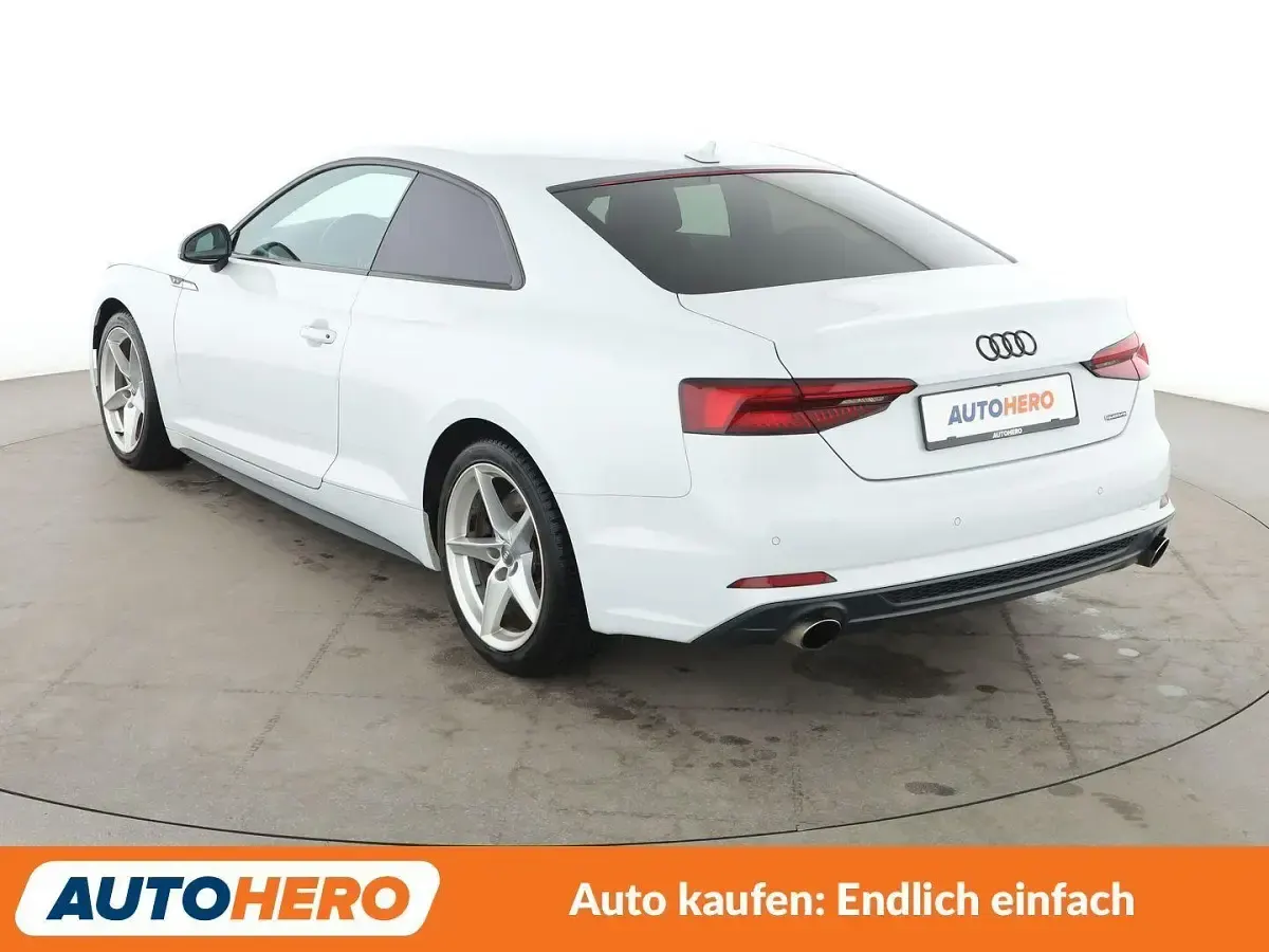 Używany Audi A5 S-Line 252 KM (185 kW) 2018 Biały Coupe