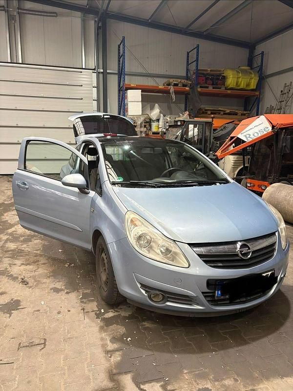 Gebraucht Opel Corsa Edition 80 PS (58 kW) 2007 Blau Limousine