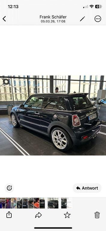 Gebraucht Mini Cooper S 174 PS (127 kW) 2009 Schwarz Kleinwagen