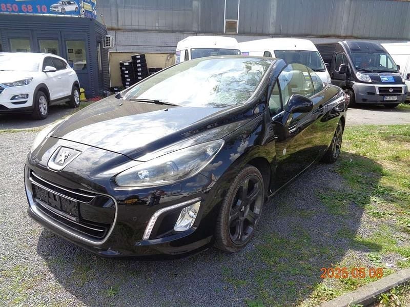 Schwarz Gebraucht 2013 Peugeot 308 CC Roland Garros Cabrio | 7.400 € (Superpreis) - Bild 1/4