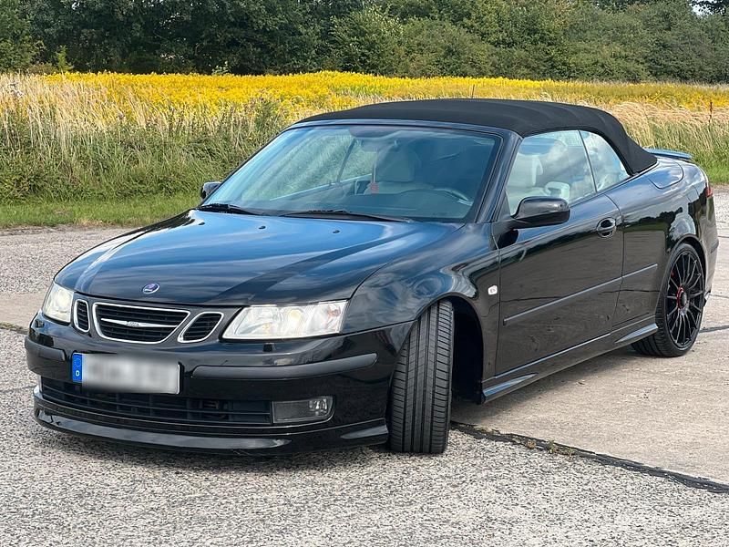 Schwarz Gebraucht 2007 Saab 9-3 Cabriolet Cabrio | 17.800 € - Bild 1/4