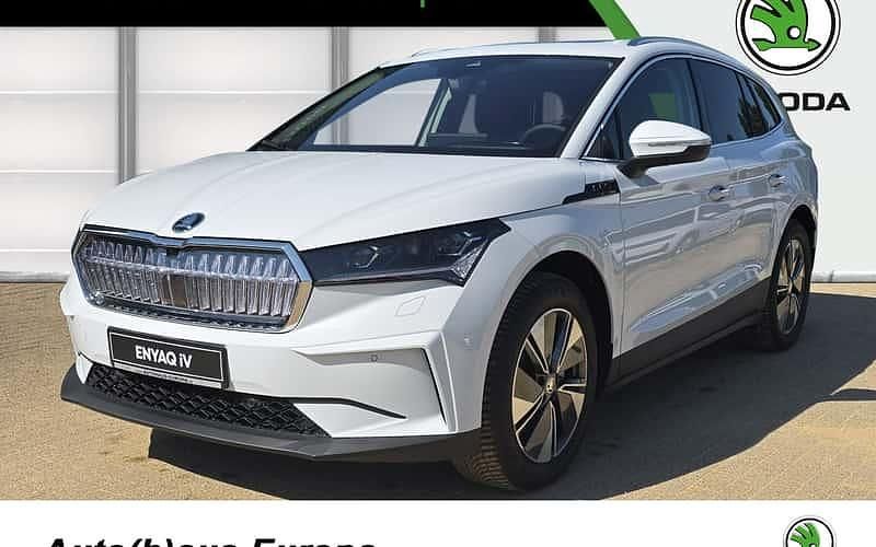 Moonweiss metallic Neu 2025 Skoda Enyaq iV Loft SUV | 45.990 € (Superpreis) - Bild 1/4