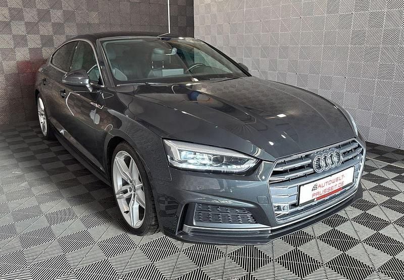 Grau Gebraucht 2019 Audi A5 Sportback S-Line Kleinwagen | 24.970 € (Guter Preis) - Bild 1/4
