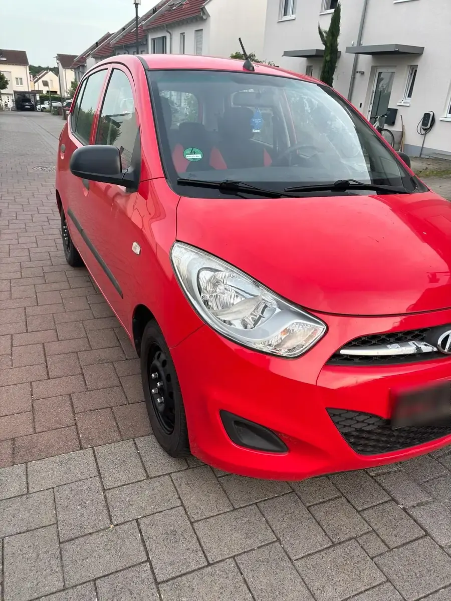 Brugt Hyundai i10 69 HK (50 kW) 2012 Rød Hatchback
