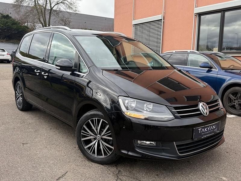Gebraucht VW Sharan Allstar 150 PS (110 kW) 2016 Schwarz Van / Kleinbus