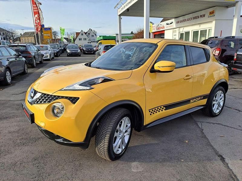 Gelb Gebraucht 2017 Nissan Juke N-Connecta SUV | 9.900 € (Fairer Preis) - Bild 1/4