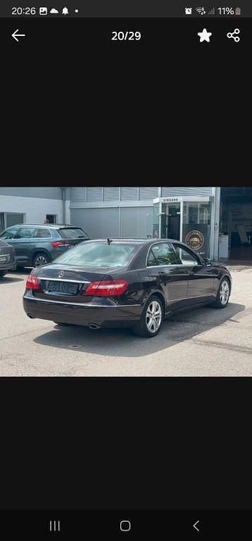 Gebraucht Mercedes E350 Avantgarde 292 PS (214 kW) 2009 Braun Limousine