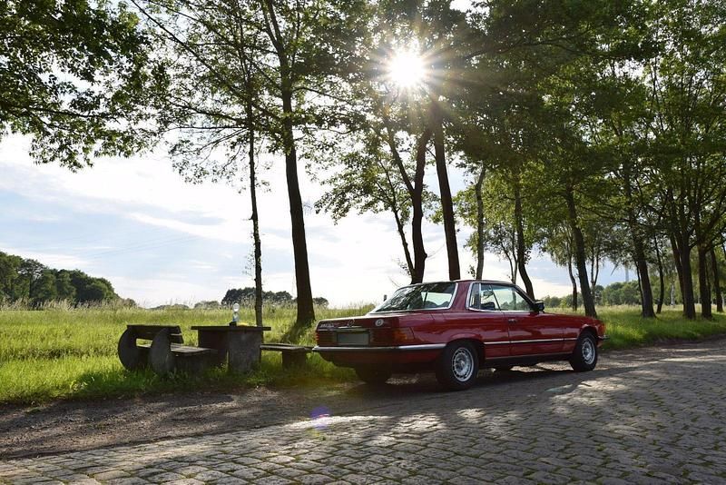 Gebraucht Mercedes SLC280 185 PS (136 kW) 1979 Rot Coupé