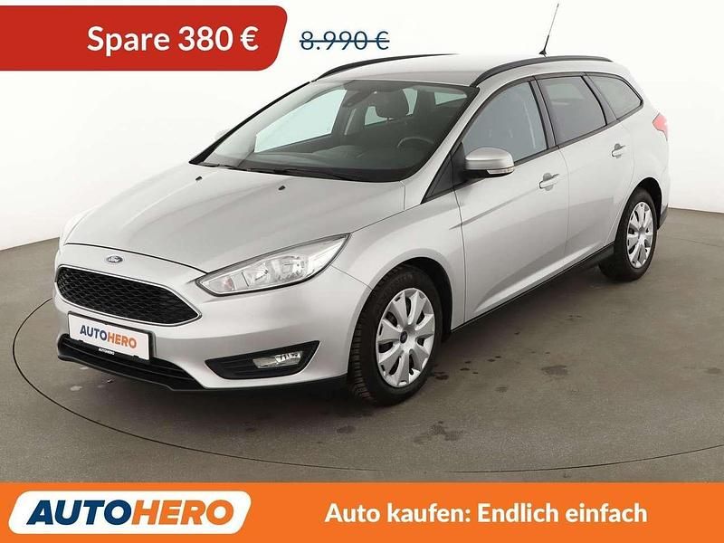 Gebraucht Ford Focus 101 PS (74 kW) 2016 Silber Kombi