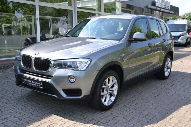 Spacegrau metallic Gebraucht 2017 BMW X3 Advantage SUV | 22.480 € (Fairer Preis) - Bild 1/4