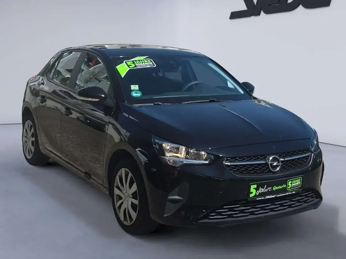 Gebraucht Opel Corsa Edition 75 PS (55 kW) 2023 Diamant schwarz/karbon schwarz Kleinwagen