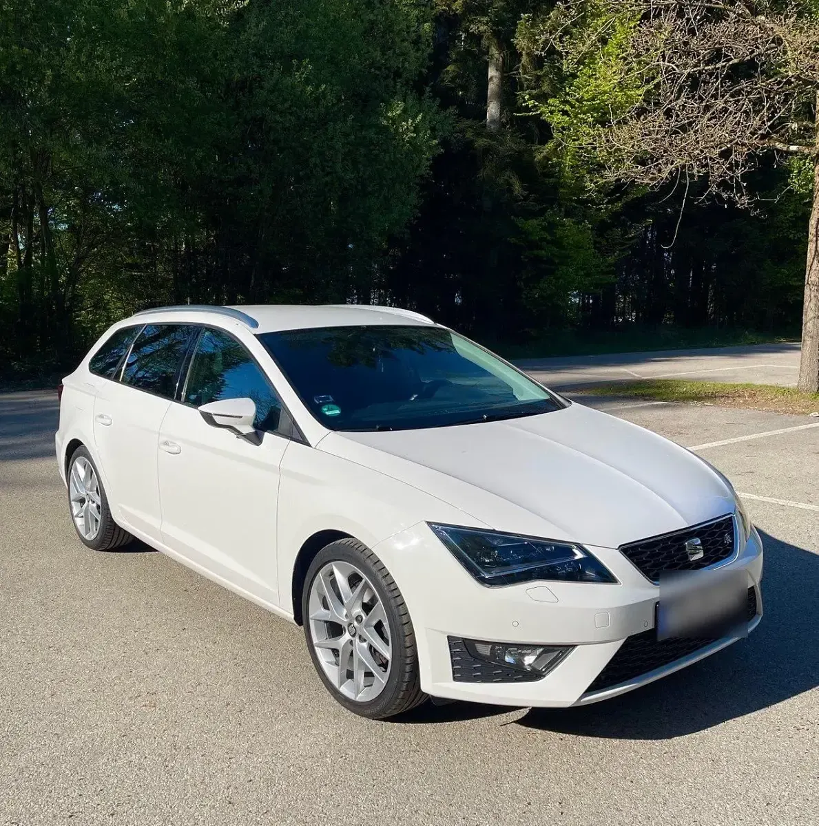 Gebraucht Seat Leon 124 PS (91 kW) 2017 Weiß Kombi