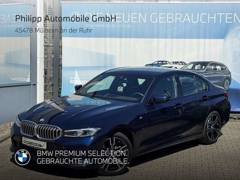 Blau Gebraucht 2024 BMW 330e M Sport Limousine | 58.606 € - Bild 1/4