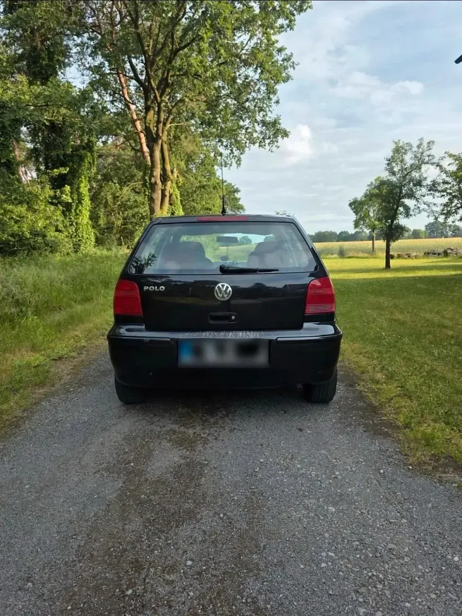 Gebraucht VW Polo 60 PS (44 kW) 2000 Schwarz Kleinwagen