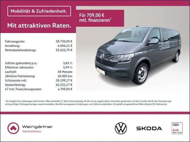 Gebraucht 2023 VW T6.1 Comfortline Van | 58.720 € (Guter Preis) - Bild 1/4
