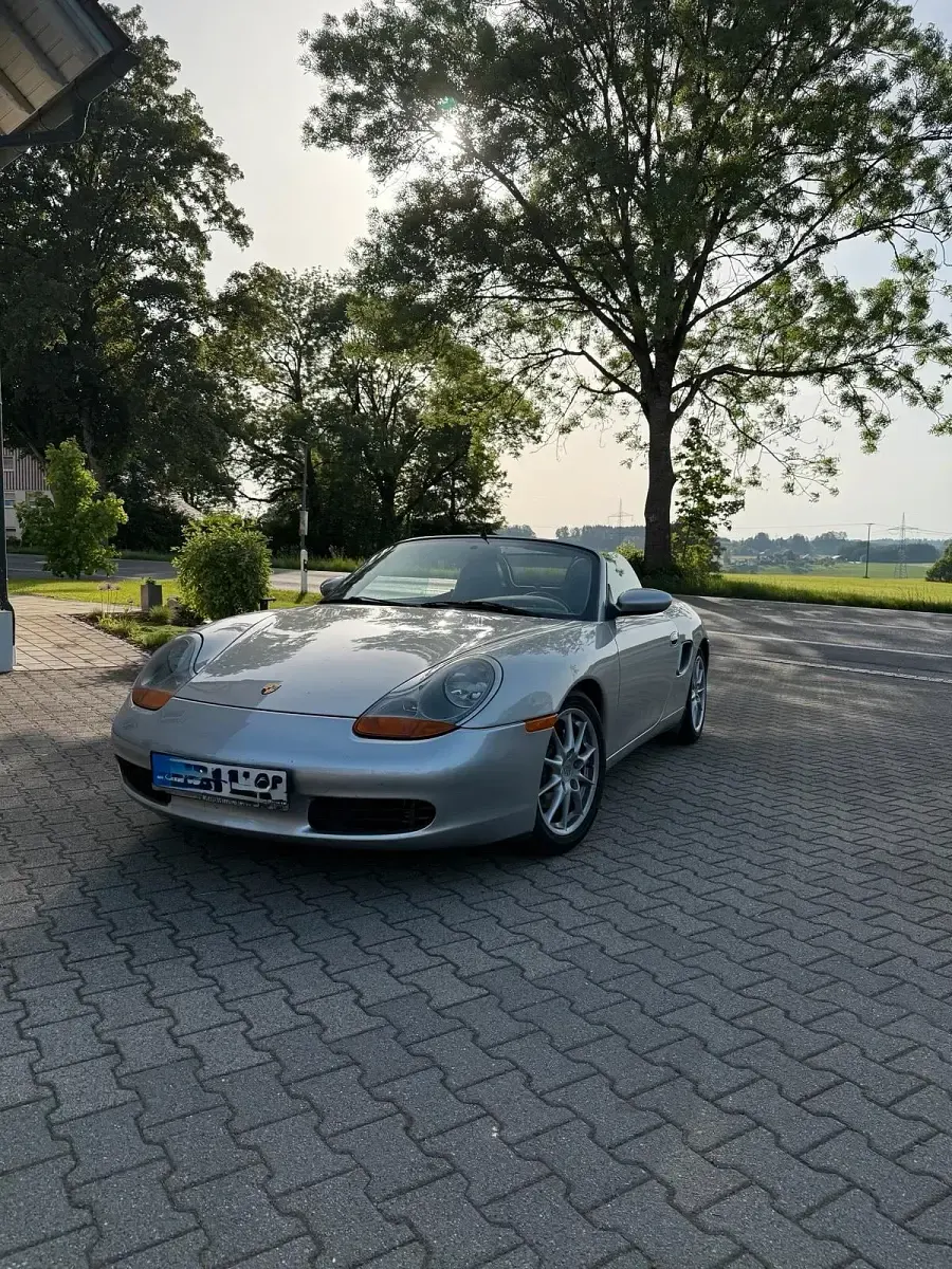Gebraucht Porsche Boxster 220 PS (161 kW) 2005 Silber Cabrio