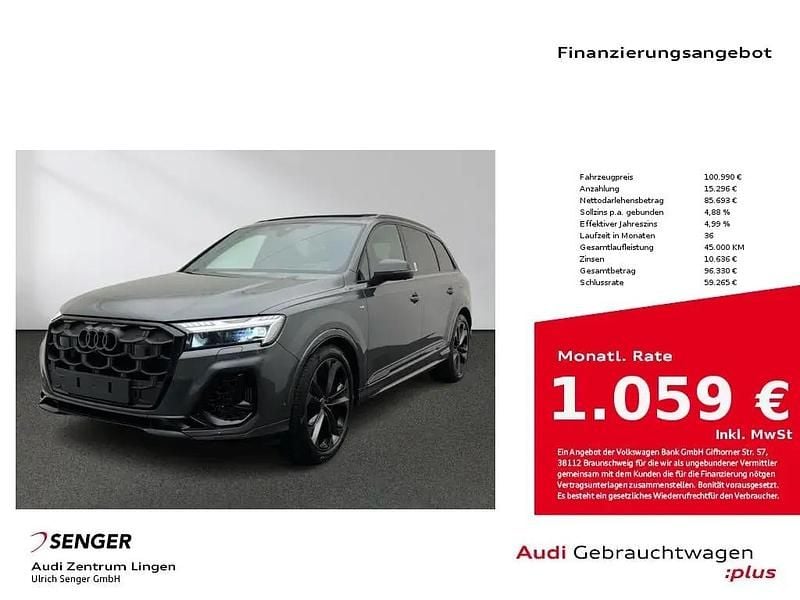 Brugt Audi Q7 S-Line 489 HK (359 kW) 2026 SUV