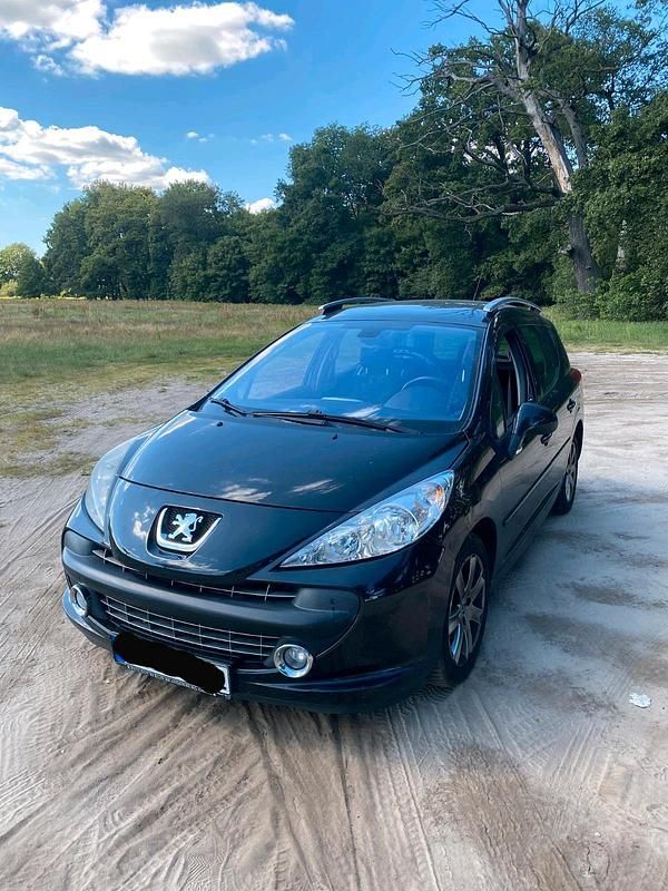 Schwarz Gebraucht 2007 Peugeot 207 Kombi | 2.300 € (Fairer Preis) - Bild 1/4