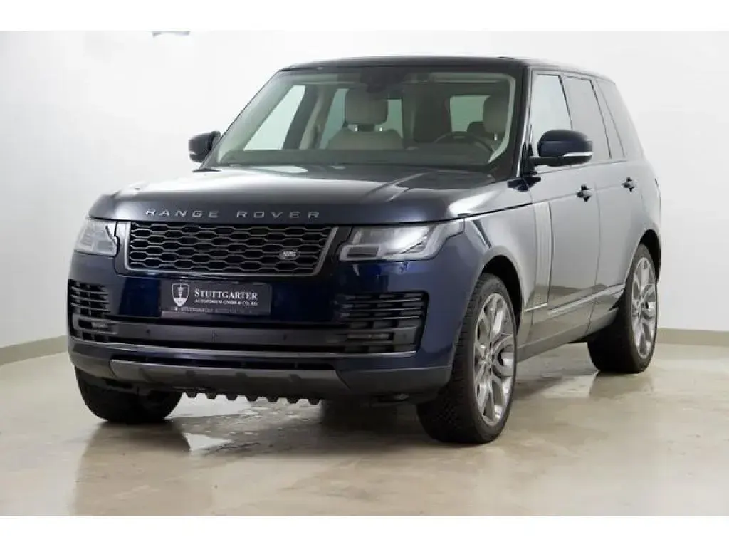 Gebraucht Land Rover Range Rover Vogue 275 PS (202 kW) 2021 Portofino blue (metallic) SUV