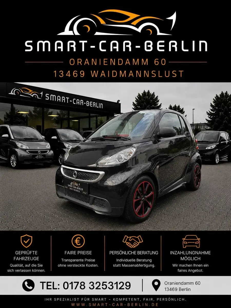 Gebraucht Smart ForTwo Coupé 52 PS (38 kW) 2012 Schwarz Coupé