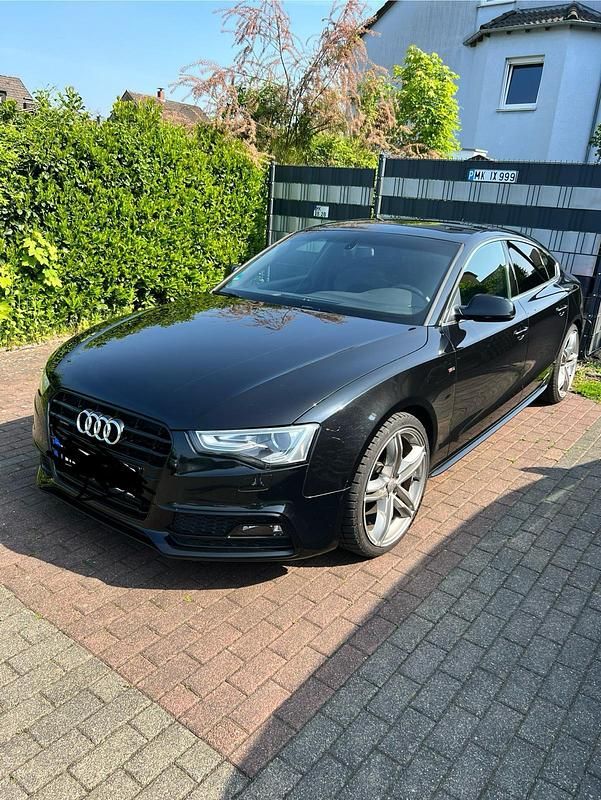 Schwarz Gebraucht 2013 Audi A5 Sportback S-Line Coupé | 9.999 € (Fairer Preis) - Bild 1/4