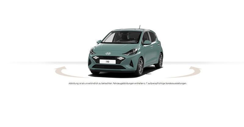 Gebraucht Hyundai i10 Select 67 PS (49 kW) 2024 Grün Kleinwagen