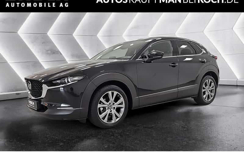 Jet black metallic Gebraucht 2024 Mazda CX-30 Exclusive-Line SUV | 33.480 € (Teuer) - Bild 1/4