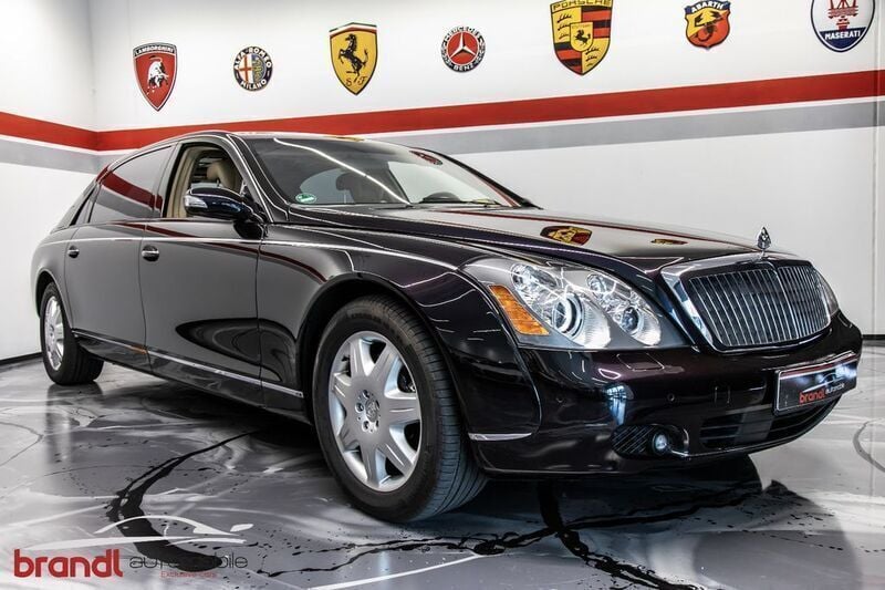 Gebraucht Maybach 62 551 PS (405 kW) 2007 Schwarz Limousine