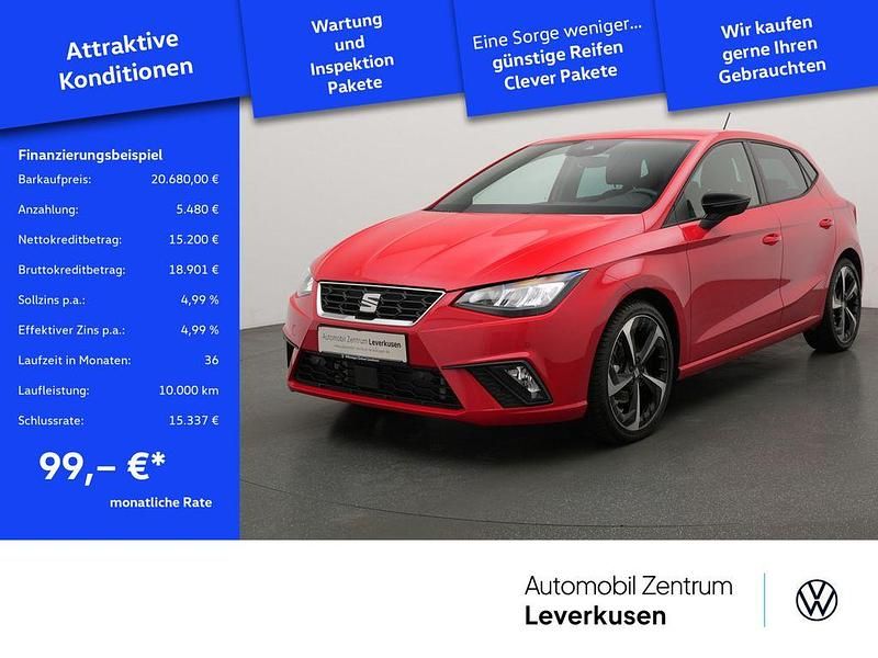 Rot Gebraucht 2024 Seat Ibiza FR Kleinwagen | 20.680 € (Guter Preis) - Bild 1/4