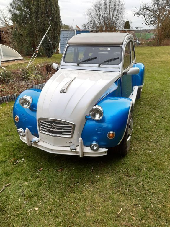 Blau Gebraucht 1984 Citroën 2CV Kleinwagen | 12.500 € - Bild 1/4