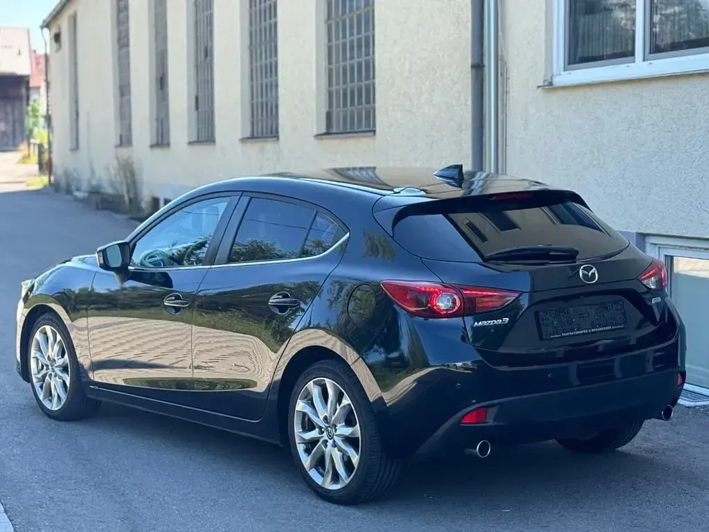 Gebraucht Mazda 3 Sports-Line 150 PS (110 kW) 2016 Schwarz Limousine