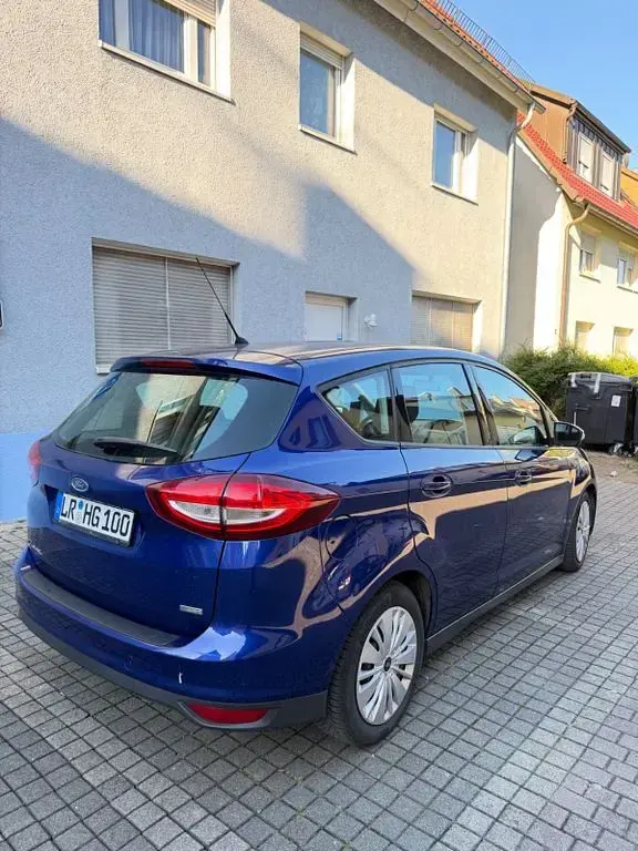Käytetty Ford C-MAX Trend 125 HP (91 kW) 2017 Sininen Tila-auto