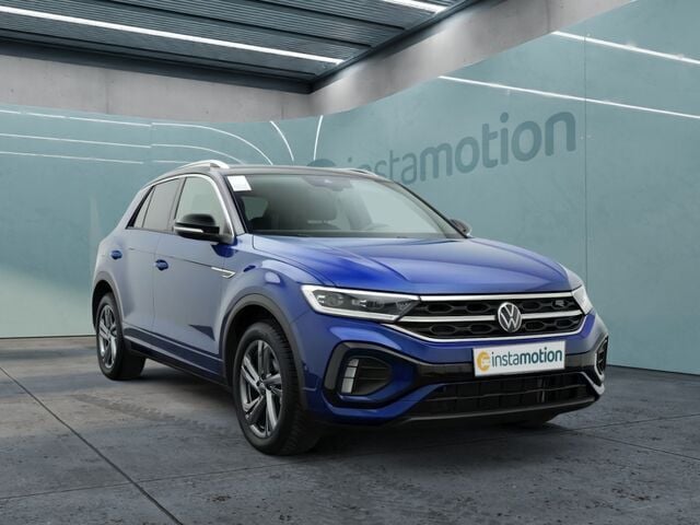 Blau Gebraucht 2024 VW T-Roc IQ Drive SUV | 30.599 € (Guter Preis) - Bild 1/2