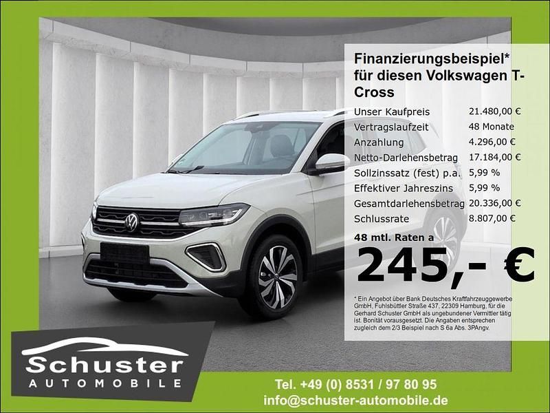 Gebraucht VW T-Cross Style 116 PS (85 kW) 2024 Grau SUV