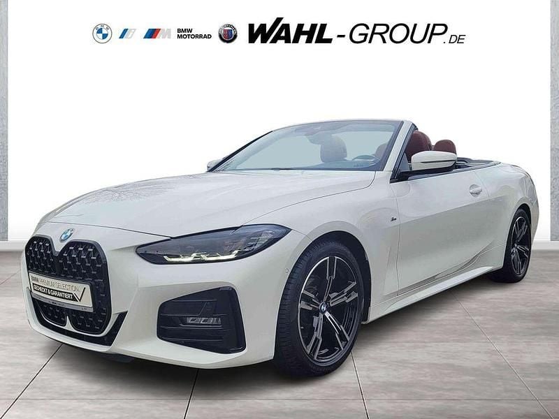 Weiß Gebraucht 2021 BMW 420 Shadowline Cabrio | 38.790 € (Fairer Preis) - Bild 1/4