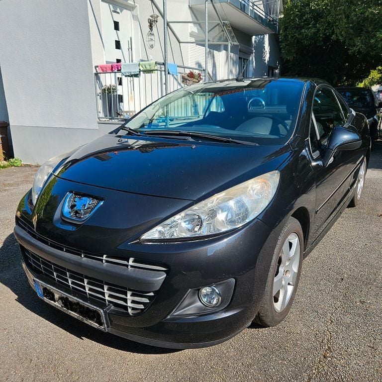 Schwarz Gebraucht 2012 Peugeot 207 CC Cabrio | 4.300 € (Guter Preis) - Bild 1/4