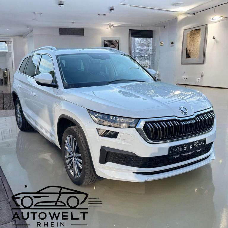 Weiß Gebraucht 2022 Skoda Kodiaq LAURIN & KLEMENT SUV | 31.490 € (Fairer Preis) - Bild 1/4