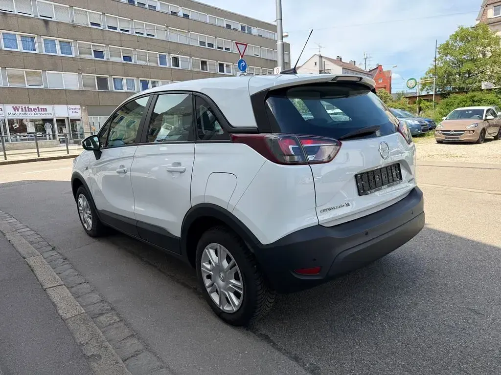 Gebraucht Opel Crossland Edition 110 PS (80 kW) 2018 Weiß SUV