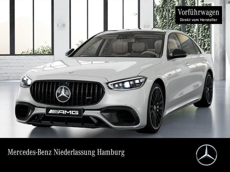 Manufaktur diamantweiß bright Gebraucht 2025 Mercedes S63 AMG AMG Limousine | 219.990 € (Teuer) - Bild 1/4