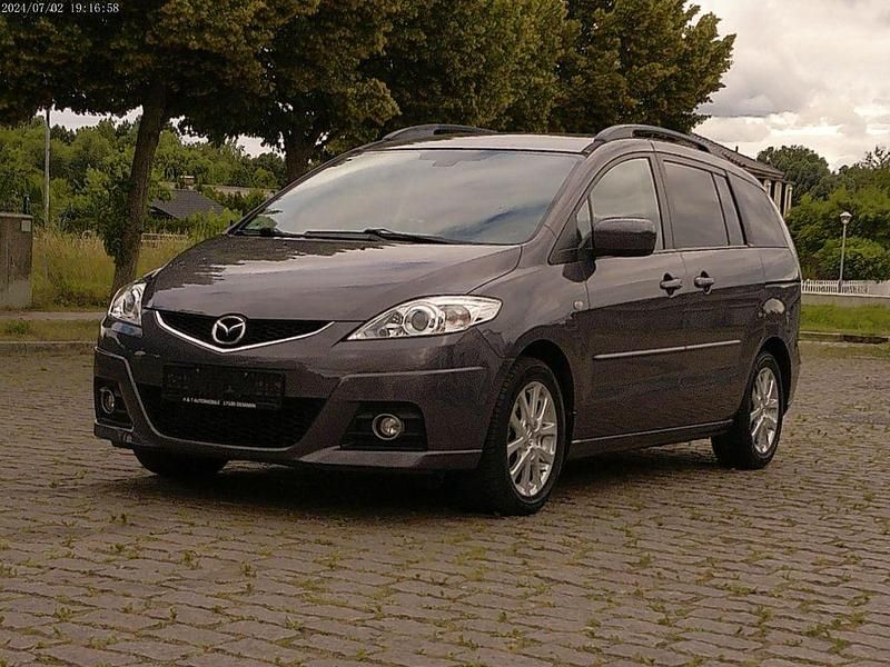 Grau Gebraucht 2010 Mazda 5 Active Van / Kleinbus | 5.980 € (Teuer) - Bild 1/4