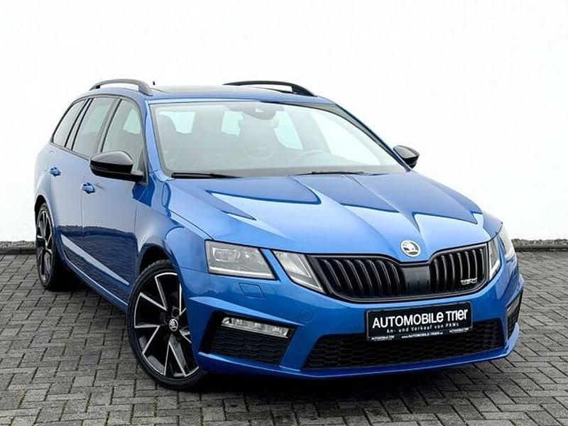 Gebraucht Skoda Octavia RS 184 PS (135 kW) 2019 Blau Kombi