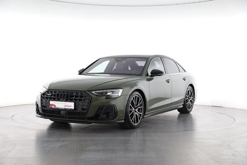 Distriktgrün Gebraucht 2023 Audi A8 S-Line Limousine | 71.470 € (Fairer Preis) - Bild 1/4