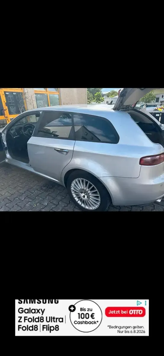 Gebraucht Alfa Romeo 159 185 PS (136 kW) 2007 Silber Kombi