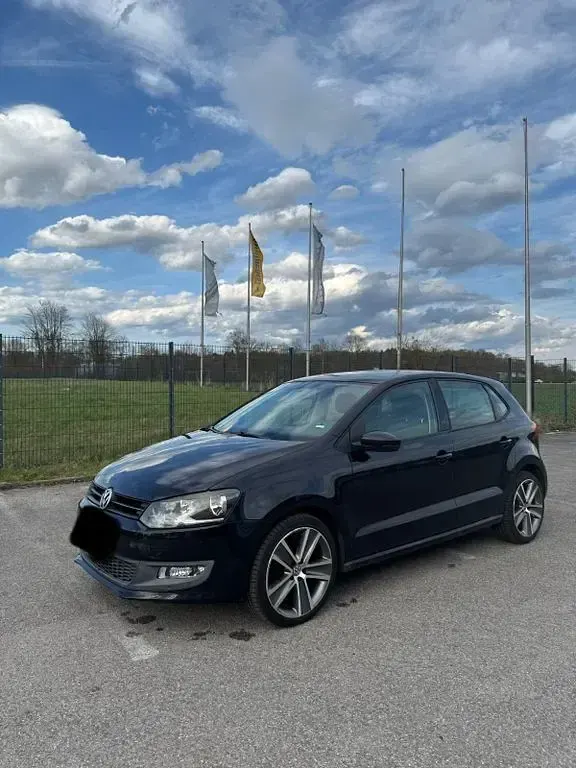 Gebraucht VW Polo 86 PS (63 kW) 2010 Schwarz Kleinwagen