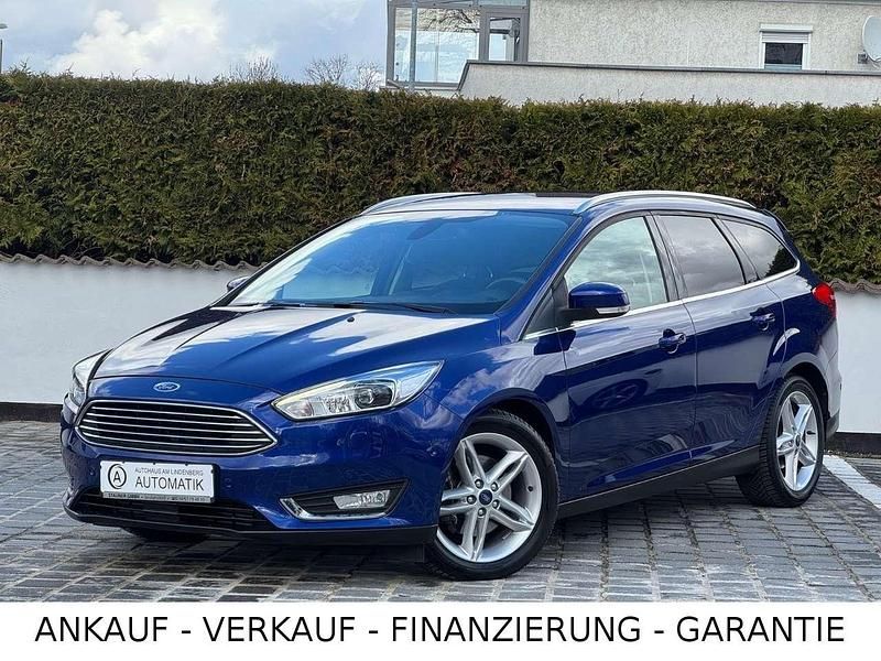 Gebraucht Ford Focus Titanium 150 PS (110 kW) 2018 Blau Kombi