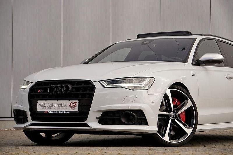 Weiß Gebraucht 2018 Audi S6 Sport Limousine | 41.900 € - Bild 1/4