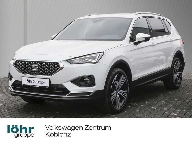 Orix weiss Gebraucht 2021 Seat Tarraco 4Drive SUV | 37.480 € - Bild 1/4
