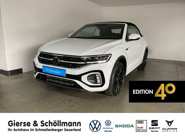 Weiß Gebraucht 2022 VW T-Roc Cabriolet Beats Cabrio | 41.250 € - Bild 1/4
