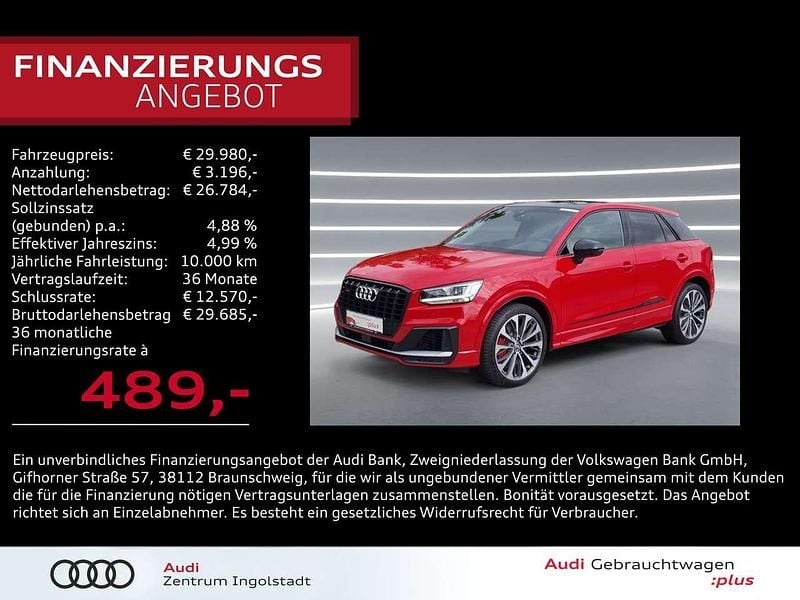 Tangorot metallic Gebraucht 2019 Audi SQ2 Ambiente SUV | 29.980 € (Fairer Preis) - Bild 1/3