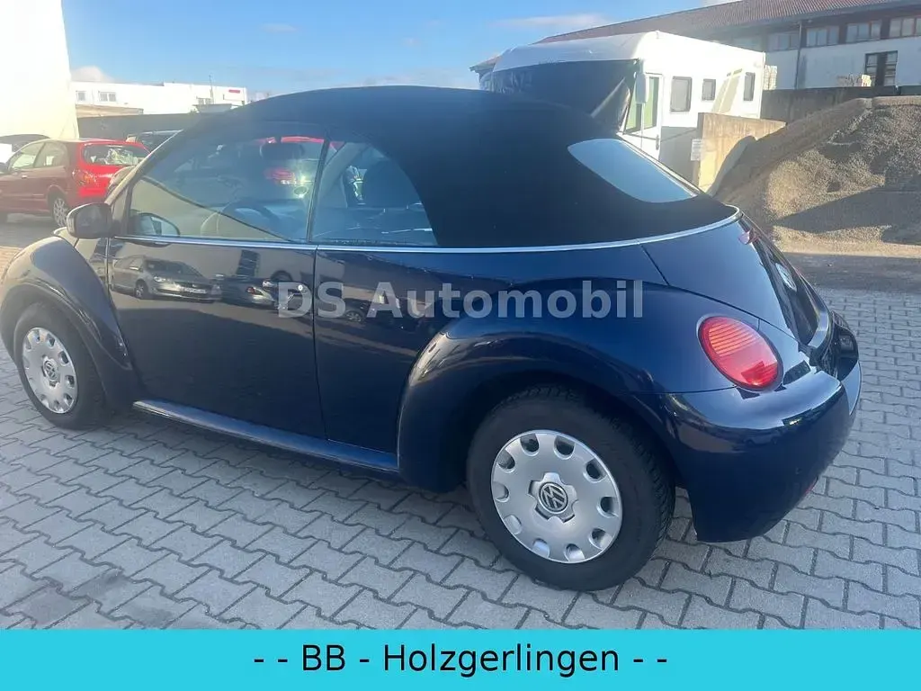 Gebraucht VW New Beetle Cabriolet 75 PS (55 kW) 2005 Blau Cabrio